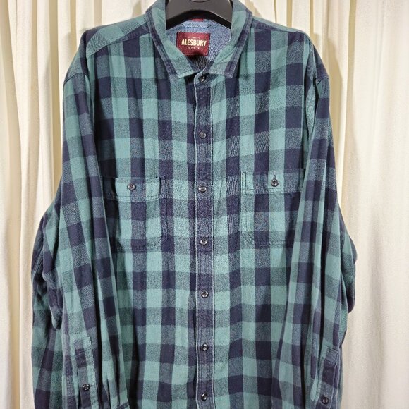 Alesbury Denali Two Pocket Doublecloth Workshirt - Picture 1 of 4